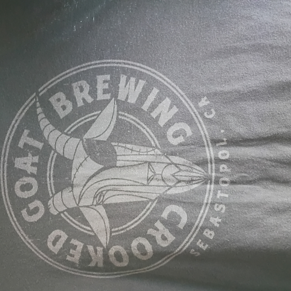 Crooked Goat Brewing Gray T-Shirt